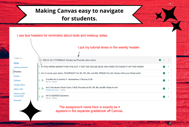 Navigating Canvas